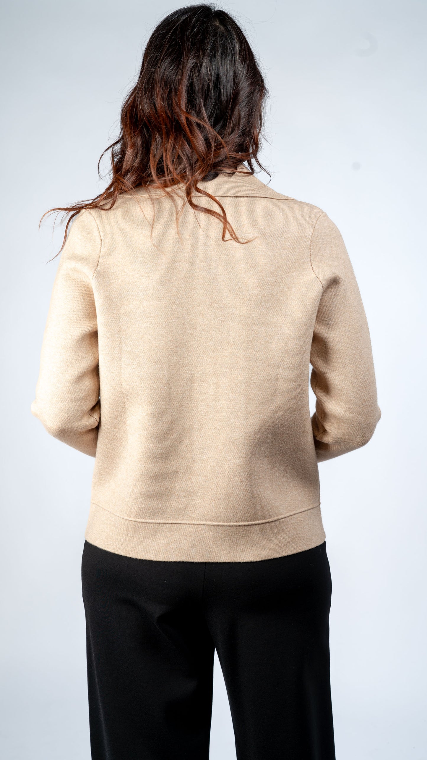 Chaqueta Corta C/Polo Beige