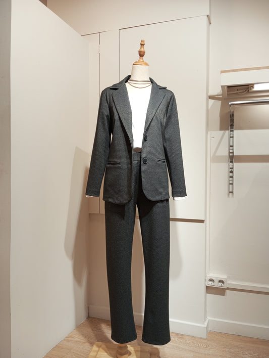 Pantalón pitillo de pata de gallo para mujer - G-Barcelona